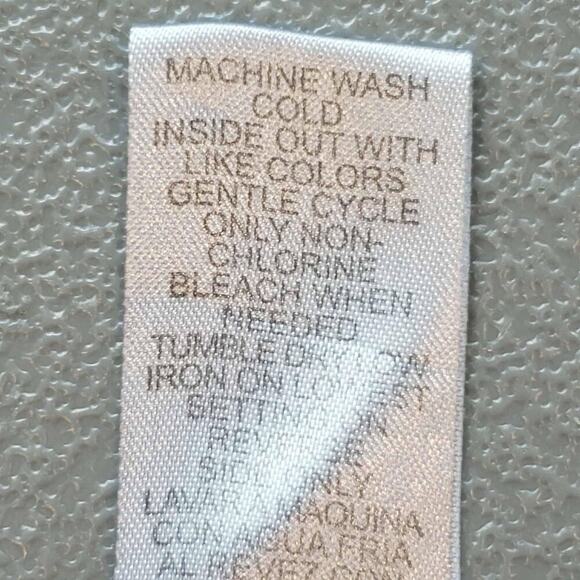 Democracy Jeans Women's Size 16 Blue Dark Wash Skinny Leg High Rise 5-Pocket - Picture 9 of 10